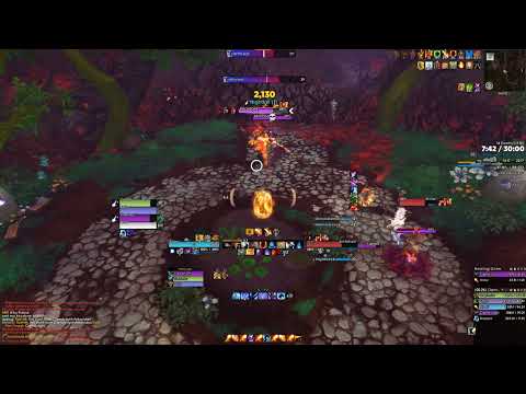 Fire Mage POV Darkheart Thicket Mythic +18 | Fortified Afflicted Raging S3 Mythic plus