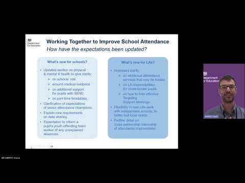 Working Together to Improve School Attendance: DfE guidance overview for schools