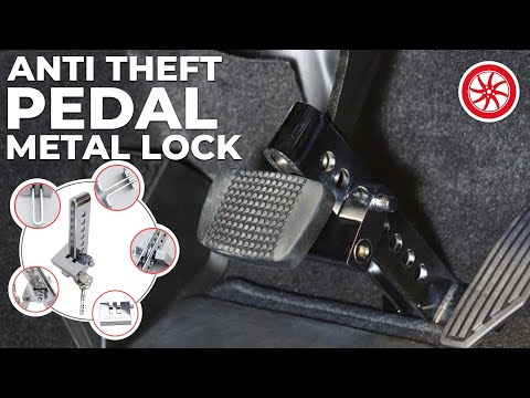 Anti Theft Pedal Metal Lock 