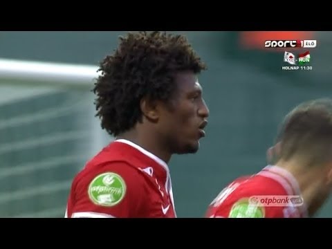 Zé Luis első gólja az Újpest FC - Videoton FC mérkőzésen