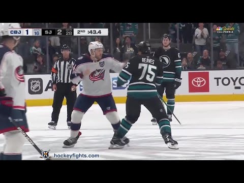 Mathieu OIivier vs Ryan Reaves Jan 06, 2026