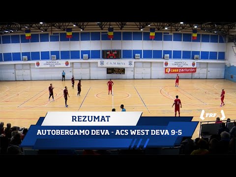 Liga 1 Futsal Casa Pariurilor, Etapa 7: Autobergamo Deva - ACS West Deva 9-5 (Rezumat, 3.11.2025)