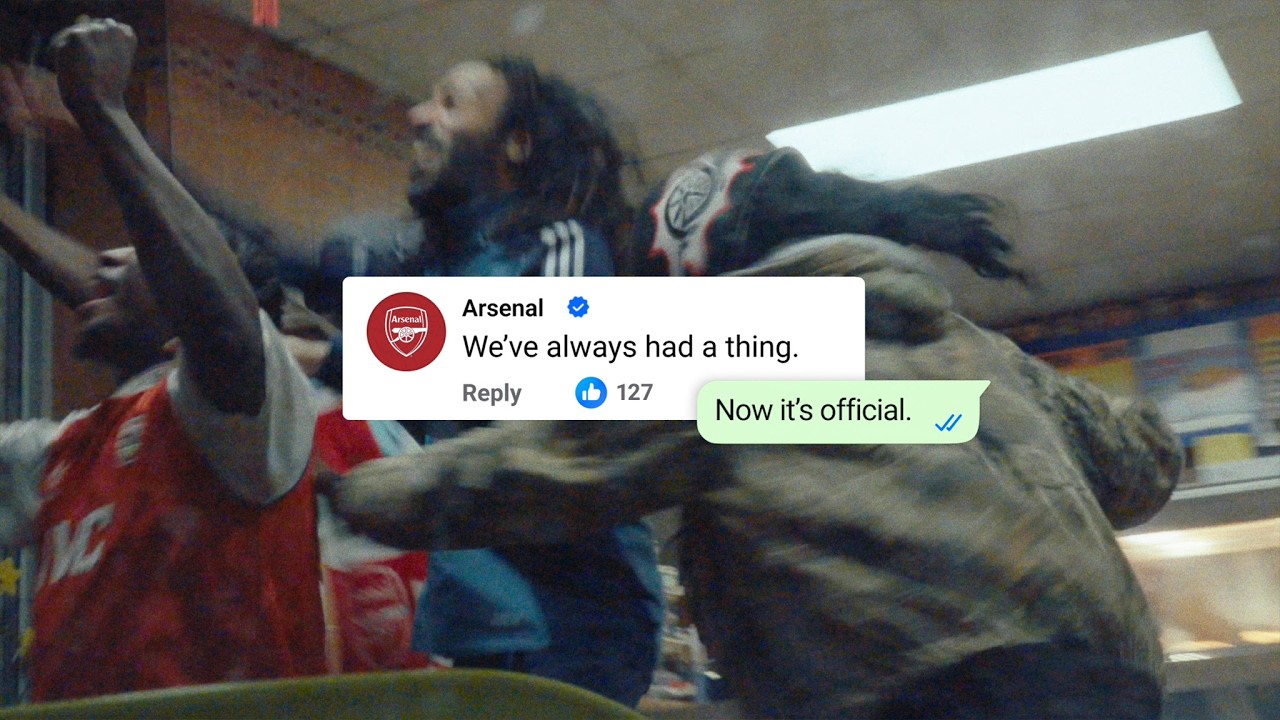 Arsenal FC x WhatsApp x Facebook: It’s Official