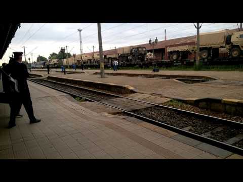 Trenul R 5601 sosind de la Iasi in gara Suceava