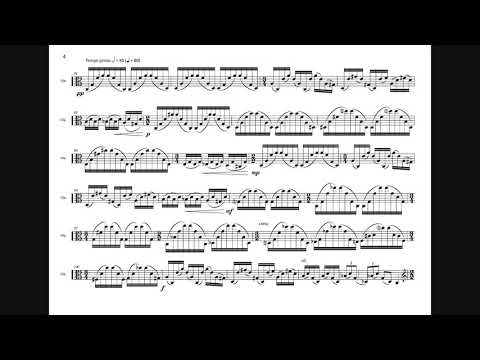 Friberg, Tomas - And I for sorrow sung - for viola solo