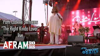 Patti LaBelle performs "The Right Kinda Lover" live; 2025 Baltimore AFRAM