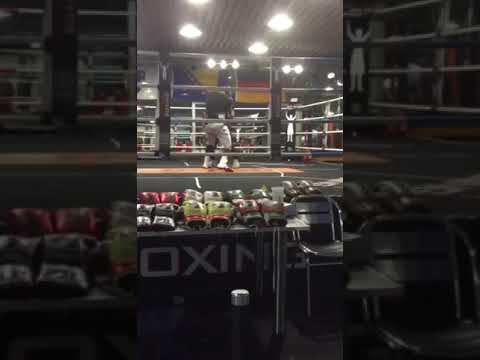 Maurice Weber showing some sharp boxing skills & speed in Sparring (2016)