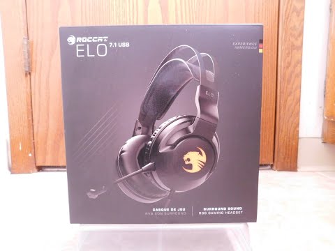 Roccat : ELO 7.1 USB gaming headset (unboxing & review)