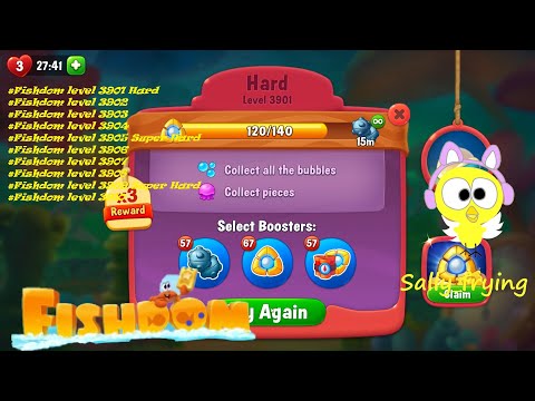 Fishdom level 3901 to 3910