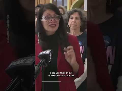 US Congresswoman Rashida Tlaib condemns anti-Muslim election rhetoric