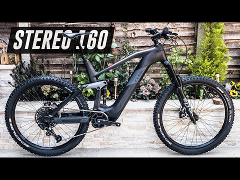 Cube Stereo Hybrid 160 SL - First Look at the £3999 carbon electric mountain bike