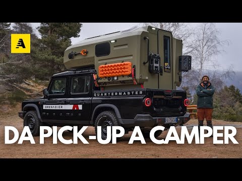 From PICK-UP to CAMPER, all the SECRETS of an EXPLORATION CELL (demountable)