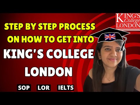 How I Got Into King's College London – Postgraduate (Application, SOP, LOR, IELTS)