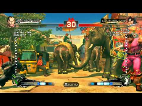 SSF4 AE 2012: Ixion90 (Dan) vs MetalenVis (T Hawk)