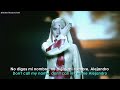 Lady Gaga Alejandro Sub Español Lyrics Video Oficial