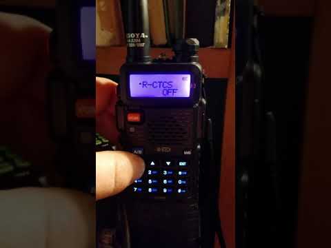 Using Baofeng Tone Scan