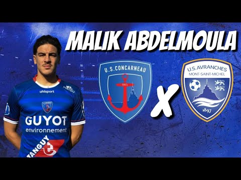 MALIK ABDELMOULA • BOX TO BOX • US CONCARNEAU X US AVRANCHES