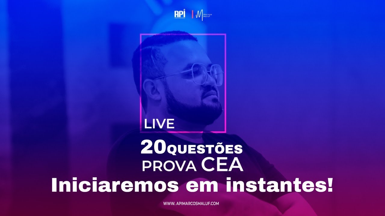 Respondendo 20 Questões CEA!