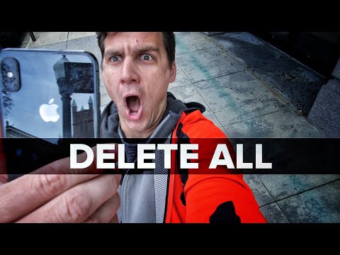 How To Delete All Photos iPhone *IN SECONDS* Select All Hack