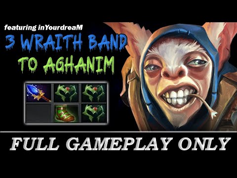High Winrate Aghanim's Scepter, 3 Wraithband to Aghanim Scepter- Full Gameplay Meepo #18