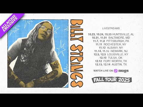 Billy Strings 11/12/25 Albany, NY