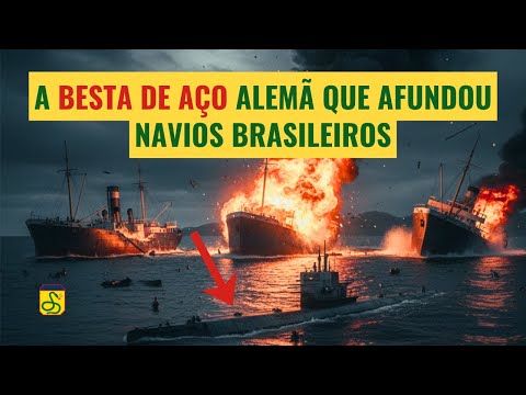 O MASSACRE Brasileiro Do PREDADOR SUBMARIDO ALEMÃO U-507 – A Entrada Do Brasil NA SEGUNDA GUERRA
