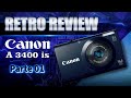 Canon A 3400 IS Retro Review VideoTest