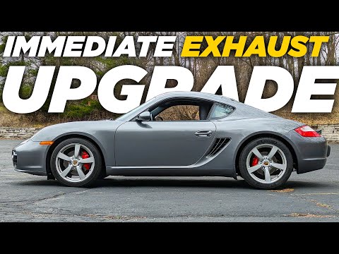 BOUGHT A PORSCHE CAYMAN S 987 and IMMEDIATELY Put An Exhaust On!! [Circuit Werks]