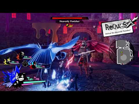 Persona 5 Strikers - How to Beat Heavenly Punisher (Archangel) Mini-Boss Guide