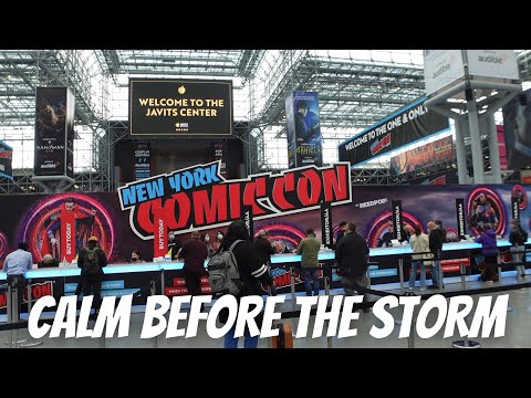 TOOK a look inside the JAVITS Center TODAY | NYCC 2022