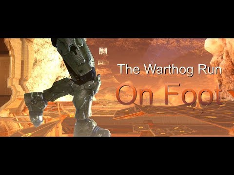 Halo 3 Trick/Glitch - Completing the Warthog Run on Foot