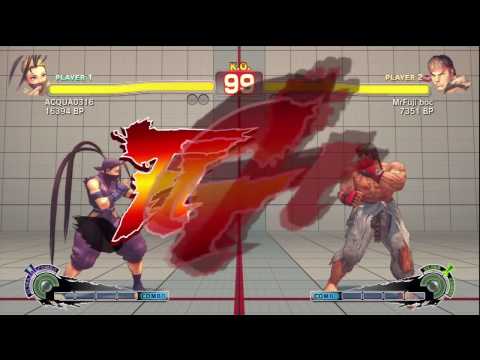 SSF4: ACQUA0316 (Ibuki) VS MrFuji boc (Ryu)