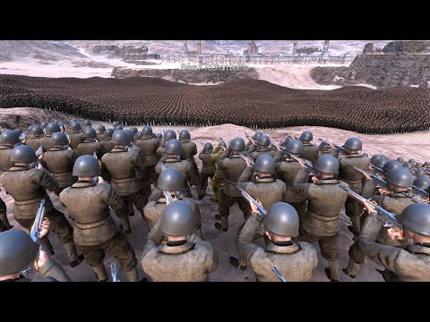 30.000 WW2 U.S. SOLDIERS vs 40.000 CHUCK NORRIS - Ultimate Epic Battle Simulator
