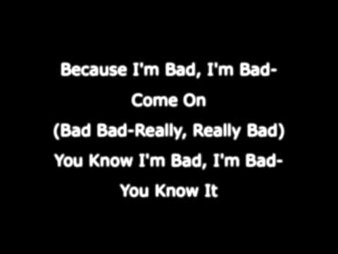 This is bad bad песня. Whatcha gonna do when we come for you. Bad boys what you gonna do. 100 bad days. This is bad bad песня.