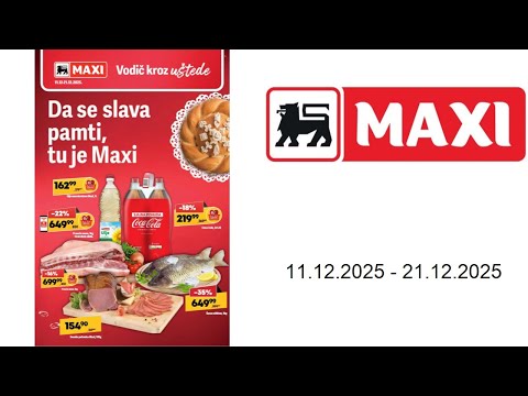 Maxi katalog - Nedeljni katalog - 11.12.-21.12.2025