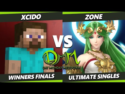 DAT MM 282 Winners Finals - XCido (Steve) Vs. Zone (Palutena) Smash Ultimate - SSBU