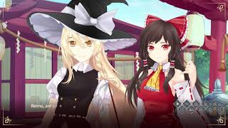Touhou Gensokyo Visitor Gameplay (PC Game)