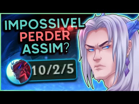 quase um TUTORIAL DE COMO STOMPAR COMPLETAMENTE e depois perder o jogo (yone mid [quase] 1v9)