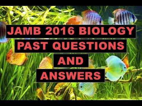JAMB/UTME Biology 2016 Past Questions and Answers - Q21-30