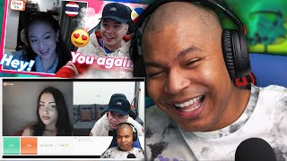 I KEEP SEEING THIS CUTE THAILAND GIRL ON OMEGLE | MARCUST | reaction