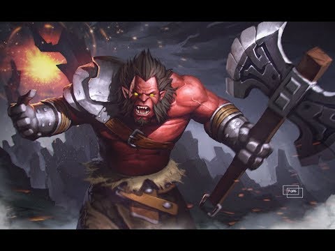 Dota 2 Jungle Axe Patch 7.06f