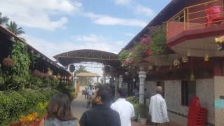 Poojari's Fish Land Restaurant Near Mysore, India.