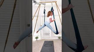 Aerial Yoga 7 Pose Flow #aerialyoga
