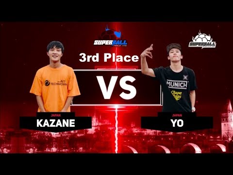 World Freestyle Football Championships ”SuperBall 2018” - 3rd Place - Kazane vs Yo