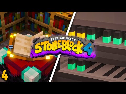 Minecraft: Stoneblock 4 - Quantum Storage (#4)