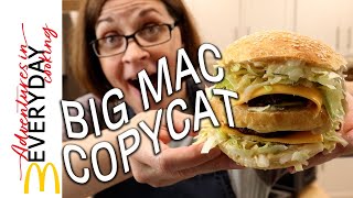Big Mac Copycat (and homemade buns)