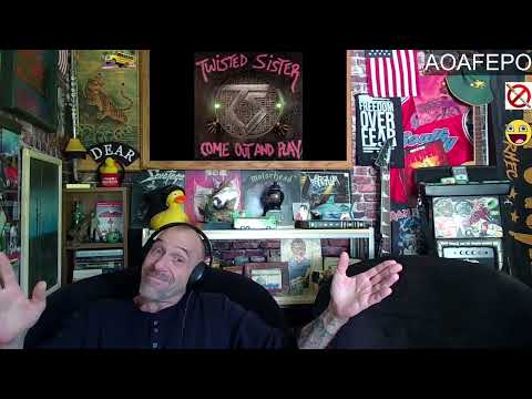 Twisted Sister - Come Out and Play - Reaction with Rollen