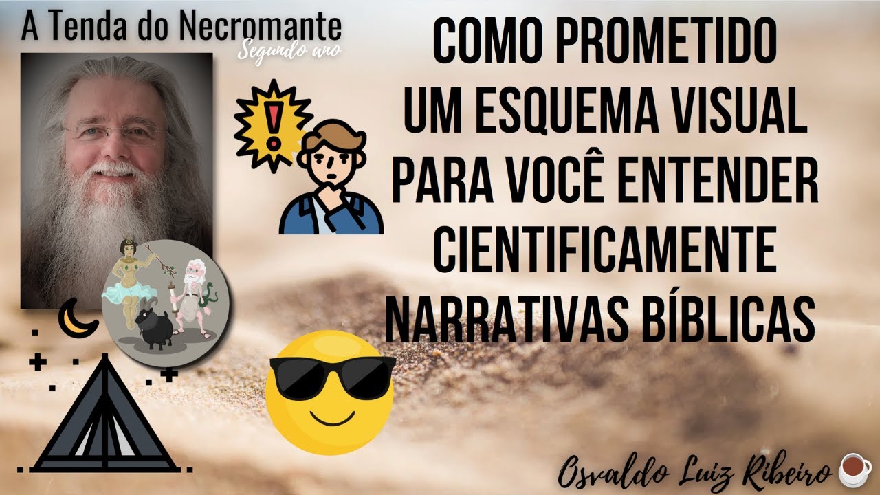 1442. Como prometido: um esquema visual para você entender cientificamente narrativas bíblicas