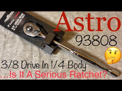 Astro 93808 3/8” Drive In 1/4” Body TOTAL TEARDOWN