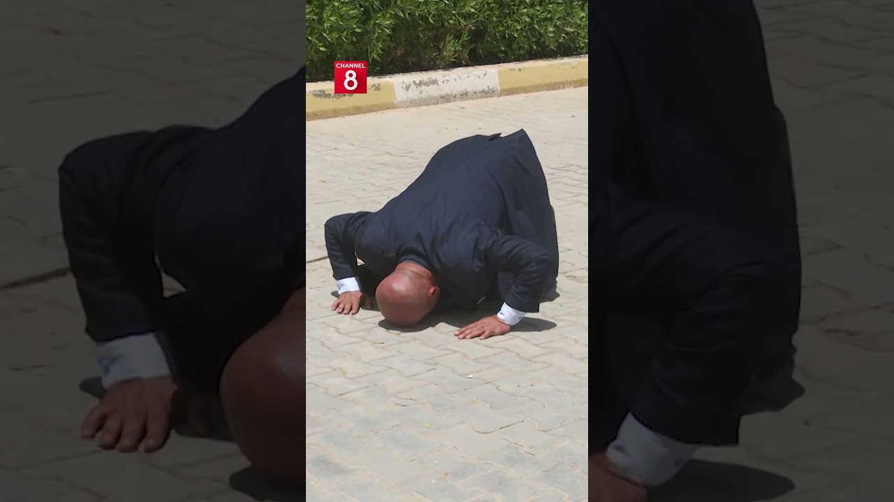ڤیدیۆ | لەخۆشی بیستنی هەواڵی لەسێدارەدانی عەجاج سوجدە دەبات